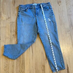 LOFT Distressed Jeans